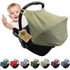 BambiniWelt by Rafael K. Parasole parasole per seggiolino auto compatibile con Maxi Cosi Cabrio Fix Gruppo 0 + GP (stelle beige)