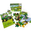 John Deere Puzzle da pavimento per bambini - Puzzle XL da 3 'x 2' con 36 pezzi, gioco di puzzle per bambini, giochi notturni in famiglia, gioco educativo per ragazzi e ragazze, adatto per bambini dai