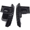 Riloer Staffa di supporto per paraurti, staffe per paraurti posteriore, staffa di supporto per paraurti posteriore, 2 pezzi, staffa per paraurti sinistro e destro, compatibile con Toyota Land Cruiser