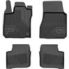 FROGUM No.77 Set di tappetini perfettamente su misura per Smart Forfour II 2014-2020 | Materiale TPE durevole