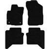 Kovvar Basic Tappetini auto per Toyota Hilux | 2016-2026 | 4 pezzi | Feltro agugliato 5 mm | Versione: Cabina doppia | Moquette su misura | Antiscivolo