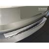 Avisa Protezione paraurti Posteriore in Acciaio Inox Compatibile con Skoda Fabia III Combi Facelift 2018- 'Ribs'