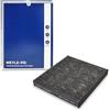 MEYLE Filtro abitacolo 112 326 0022/PD Filtro al carbone attivo con effetto antibatterico con potere assorbente degli odori per esigenze particolari Azione assorbente NOx Filtro NOx elevata Altezza:
