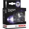 Bosch Professional Bosch H4 Plus 120 Gigalight lampadine faro, 12 V 60/55 W P43t, lampadine x2