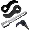 Generico Estrattore Semiasse Auto - 2,9x7,2x1,2 Cm, Estrattore Albero Motore Professionale | Set in ABS E Acciaio Inossidabile - Compatto E Resistente, Ideale per Officine E Riparazioni Meccaniche