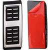 Jeviuwi Auto Pedali Poggia piedi Per Golf 7 8 MK7 MK8 Per GTI 2012-2022 Per Skoda Per Kamiq LHD Pedali per auto Acceleratore Freno Copertura del pedale(1pc Rest)