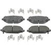 FERODO Kit pastiglie freni Posteriore con segnalatore acustico usura con accessori FDB4778 Compatibilità con FIAT Freemont 345, CHRYSLER GRAND VOYAGER V RT, DODGE Journey MPV, LANCIA Voyager 404