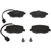 FERODO Kit pastiglie freni Anteriore Con contatto segnalazione usura con accessori FDB1976 Compatibilità con LANCIA YPSILON 843, NISSAN PICK UP D21