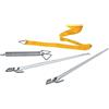 Fiamma 98655‐128 Tie Down Paletti di Sostegno, Giallo