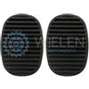 W WIELEN COMPONENTS 2 GOMMINI PEDALI COMPATIBILI CON ALFA ROMEO 147 156 159 FIAT BRAVO II STILO 46755869 46828746 71748375 46828764 FRENO E FRIZIONE