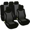 QZQXEMEDQ Set Coprisedili Auto Per Suzuki Per Jimny Per Celerio Per Ciaz Per Liana Per Vitara 2019 Coprisedile Per Seggiolino Auto(Gray)