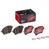 BREMBO Kit pastiglie freno, Freno a disco P85154X Compatibile con: AUDI A4 Allroad B9, A4 B9, A4 B9 Avant, A5, A5 Cabriolet, A5 Sportback, A6 Allroad C8, A6 C8, A6 C8 Avant, A7 Sportback, A8 D4, A8 D5
