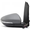 DZSJHGFDD Specchietto Retrovisore Esterno Specchietto Retrovisore Destro Per VW Per Touran Per MK2 Facelift 2011-2015 Laterale Elettrico Riscaldato Retrovisore Laterale(Grey,Giusto)