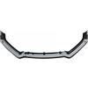 NORDYO Fit For Volkswagen VW Polo 2009-2017 Car Front Bumper Lip 3 Pcs Black Splitter Diffuser Lip Body Kit Spoiler Bumpers