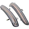 BIVOO Auto LED Indicatori Direzione Dinamici Per Peugeot 208 2008 2012-2020 - Specchietti Laterali Lampeggiatore Fanale Fanalino Freccia