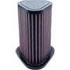DNA High Performance Filters DNA Filtro Aria ad Alte Prestazioni Compatibile per Royal Enfield Continental GT 650 (18-24) con Efficienza di Filtraggio del 98-99% e Flusso d'Aria Incrementato del 42.46% PN: R-RE65N18-01