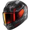 SHARK, Casco Moto Integrale RIDILL 2 MOLOKAI Black / Red / Grey KAR, S