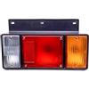 NingRuiBhd Luci posteriori Paraurti Posteriore Fanale Posteriore Stop Luce Freno Riscaldamento Lampada Di Segnalazione Per Isuzu Per NPR ELF NKR NHR NLR Camion 1987-2022 Fanale Posteriore Sinistro(Right)
