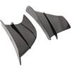 WWHUMM Alette Aerodinamiche per Motociclette Per Kawasaki Per Zx 636R Zx6rr Zx1400 Zzr1400 Zzr1100 1700 900 ER6N Kit Moto Universale Spoiler Ala Aerodinamica Winglet Deflettori d'Aria Laterali Per Spoiler Pe