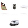 HOFFCAR Kit tagliando 3 filtri compatibile con Iveco Daily VI 35C 16 3.0 160 118KW dal 2022