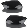 KUNYOS copri speccetrovhietto risore adatto Per Ford Per S-MAX Per Galaxy Per S-Max 2006 2007 2008-2015 Copertura Specchietto Retrovisore Laterale Sinistro/destro Nero Lucido(2pcs Left Right)