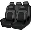 Passion88 Coprisedili Auto per Audi Q2/Q3 8U/Q3/Q3 Sportback/Q5 8R/Q5 Sportback/Q5 2005-2023 2024, Proteggono I Sedili Originali Dell'auto, Comodo e Traspirante, Attraente, Accessori Auto,Black