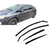 J&J AUTOMOTIVE HEKO Deflettori per Toyota Prius 5-Porte Berlina 2009-2016 | 4 deflettori HEKO per Toyota Prius 5-Porte Berlina, PMMA 3 mm, fumé, canale del finestrino.