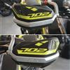 labelbike - Adesivi 3D Moto Paramani Protezione e Decorazione in Resina compatibile con Benelli TRK 702 e 702X - Giallo