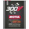 Motul 110813 | Motul 300V POWER ESTER Core Technology Olio Motore da Corsa Auto | Viscosità 0W-20, SAE J 300 | 2 litri