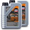 Liqui Moly 2 x olio motore Liqui Moly 3706 Top Tec 4200 5W-30