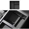 ushilife Scatola inferiore per bracciolo centrale in silicone compatibile con Audi Q5/Q5 Sportback 2018-2024, vassoio portaoggetti in silicone per uso alimentare, accessori interni automobilistici