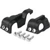 HGCXBYAP Cubierta Protectora De Freno Disco Adatto per KT-M EXC 300 EXC 250 XCW TPI Adatto per Husqvarna TE 300 TE 250 FE 350 2016-2024 Protezione per forcella anteriore(Black)