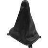 JMOLXURI Cuffia Pomello Leva Cambio Per Kia Per Sportage 2005-2010 Pomello Del Cambio Pelle Beige Nera Leva Cambio Cuffia Copri Leva Manopola Cambio(Black)