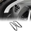KUNGKIC Per BMW 1 2 Series F40 F44 2020 2021 2022 2023 2024 in fibra di carbonio auto consolle centrale cruscotto entrambi i lati telaio di uscita dell'aria adesivo interno accessorio decorativo
