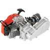 CHIMHOON Pocket Bike Motore 49CC 2 tempi con cambio carburatore 2,5 kW / 3,5 CV mini motore per l'applicazione su 49CC 2 tempi Mini Dirt Bike, ATV o scooter
