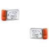 Johns Fari alogeni adatti per Fiat Panda 141 86-04 R2 Bilux Set Sinistra Destra