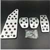 Cujjsrwp Freno Pedale Pedale Antiscivolo Per Auto Per Jeep Per Renegade 2016~2021 MT/AT Acceleratore Gas Poggiapiedi Modificato Rimontaggio Pad Decorativo Pedali Auto(Manual)
