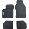 Auto Accessori Lupex | Set 4 Tappetini Auto Sagomati in Moquette Compatibili con Fiat 500 | Antiscivolo, con Ricamo Lato Guida, Anteriori e Posteriori