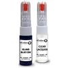 SD COLORS ISLAND BLUE C2M compatibile con BMW/MINI New Touch Up Paint Pen Kit di riparazione 20 ML GRAFFIO SPAZZOLA COLORE CODE C2M ISOLA BLU (VERNICI+LACQUER)