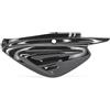 TNT CARENA POSTERIORE SINISTRA NERO METAL COMPATIBILE CON MBK BOOSTER NEXT COMPATIBILE CON YAMAHA BW'S NG 50 '95/'06