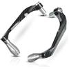 NOLLAM Leva Protezione Della Mano Per Y&amaha Per Fz6 Per Fz-6 Per Fz6r Per Fz6s Per Fz6n Moto Universale Cnc Manopole Manubrio Protezione Freno Leve Di Frizione Manubrio Protezione Protezione(Silver)