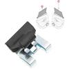 Autocraft Clip Gancio di fissaggio per Parabole Posteriore Destra o Sinistra Compatibile per GRAND SCENIC III e SCENIC III OEM: 964000020R