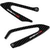 labelbike Adesivi 3D Moto Battitacco Pedane Compatibile con Suzuki