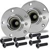 ATEC Germany 2x set di cuscinetti ruota anteriore con sensore ABS, | Compatibile con: BMW 1, 1, 2 Cabriolet, 2 Coupe, 3, 3 Gran Turismo, 3 Touring, 4 Cabriolet, 4 Coupe, 4 Gran Coupe