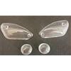 RMS VETRI FRECCIA COMPATIBILI CON YAMAHA MBK AEROX NITRO 50-100 FINO AL 97