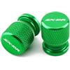 BROZATER cappucci delle valvole dei pneumatici Per Ka@&wasaki ZX10R ZX-10R Accessori Per Motociclette Parti Di Pneumatici Per Ruote In Alluminio CNC Tappi Per Stelo Valvola Copertura(Green)