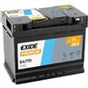 ROFIBA BATTERIE BATTERIA AUTO EXIDE PREMIUM EA770 PER AVVIAMENTO 77Ah 760En L3 POLO DX
