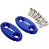 HUISI Misura for BMW S1000RR S 1000RR 2009 2010 2011 2012 2013 2014 2015 2016 2017 2018 Moto Parabrezza Specchietto retrovisore Copertura del foro(Blue)