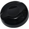 uvcany MINI F55 F56 F57 Tappi serbatoio carburante, adesivo di copertura del tappo del gas per MINI S JCW F55 Hardtop F56 Hatchback F57 Covertible(Nero lucido)