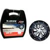 X-SNOW Catene da Neve OMOLOGATE per Auto Spessore 9mm Gruppo 9 Pneumatico 205/55-16